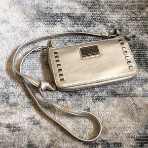END OF YEAR SALE! | Sliver/Gold Side Bag and Wallet